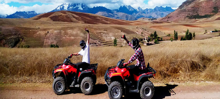 Cuatrimotos en Maras Moray