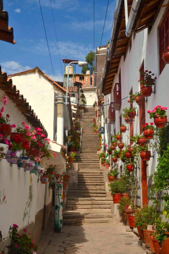 Calle 7 borreguitos en Cusco